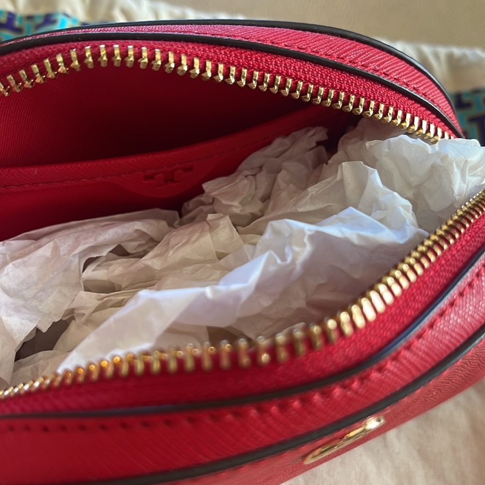 Tory Burch Red Leather Women's Bag - Picture 9 of 9
